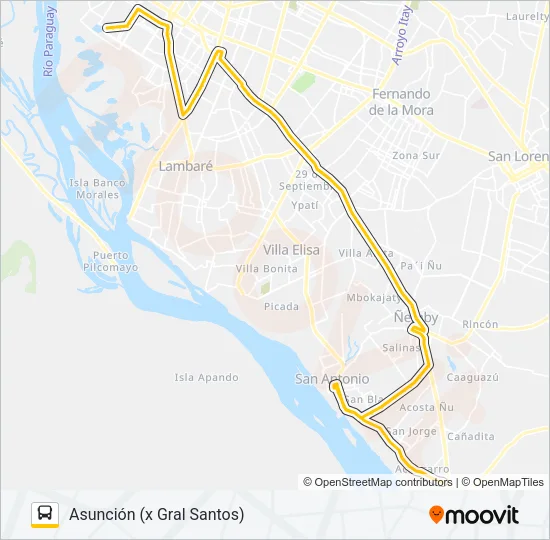 15-3 Bus Line Map