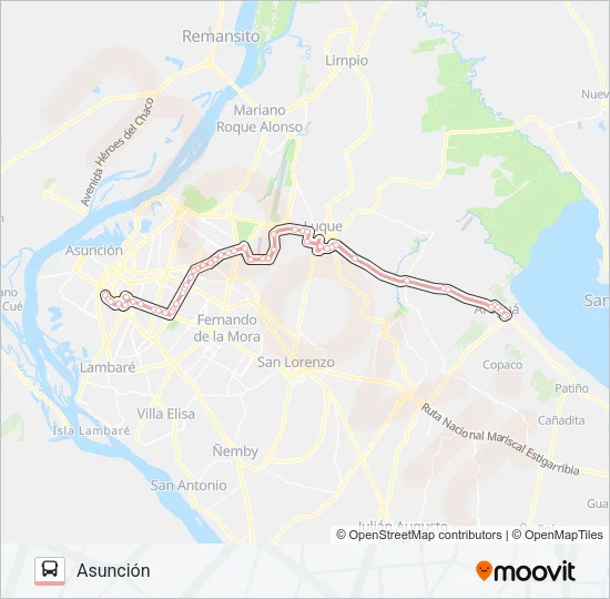 111 Bus Line Map
