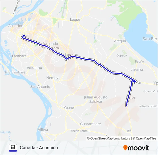 165 F Bus Line Map
