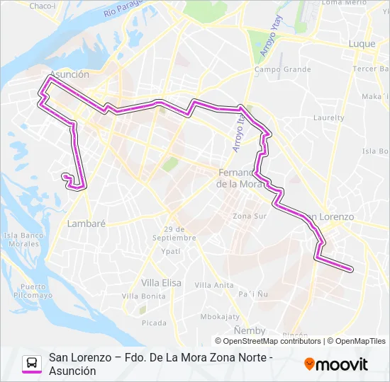 12-2 Bus Line Map