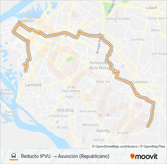 12-2 Bus Line Map