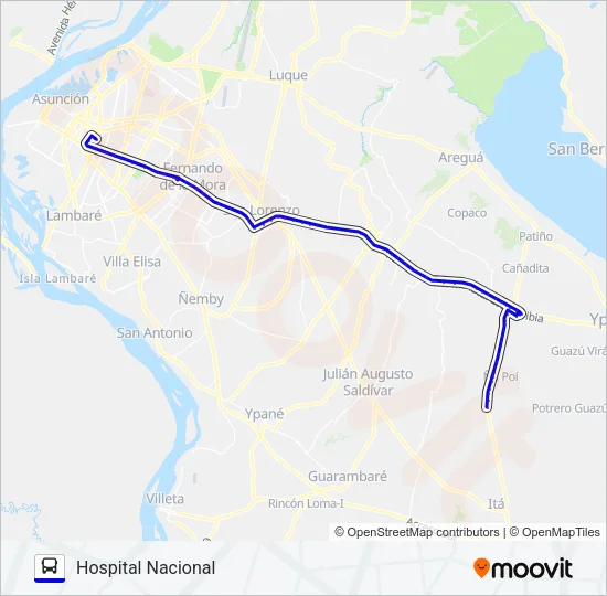 165 B Bus Line Map