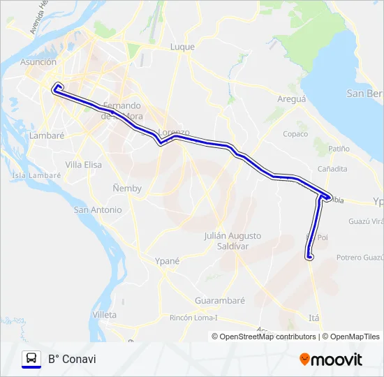 165 G Bus Line Map