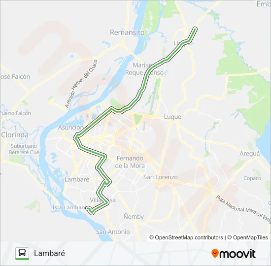 48 Bus Line Map