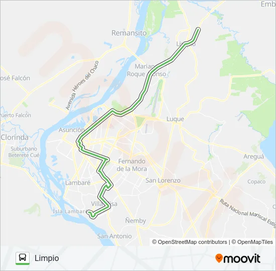 48 Bus Line Map