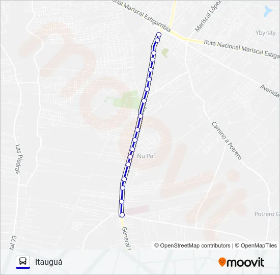 165 C Bus Line Map