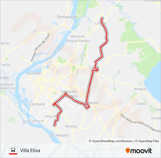 49 Bus Line Map