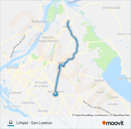 49 bus Line Map