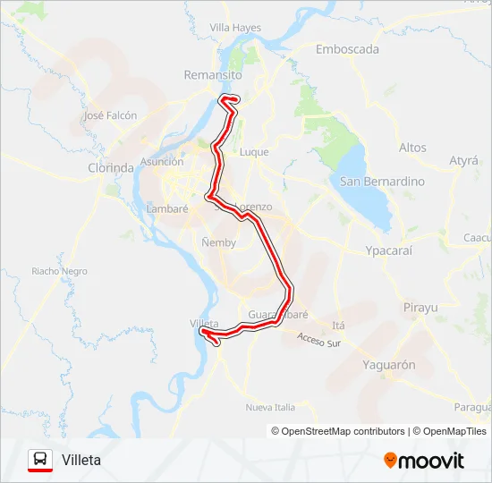 232 Bus Line Map