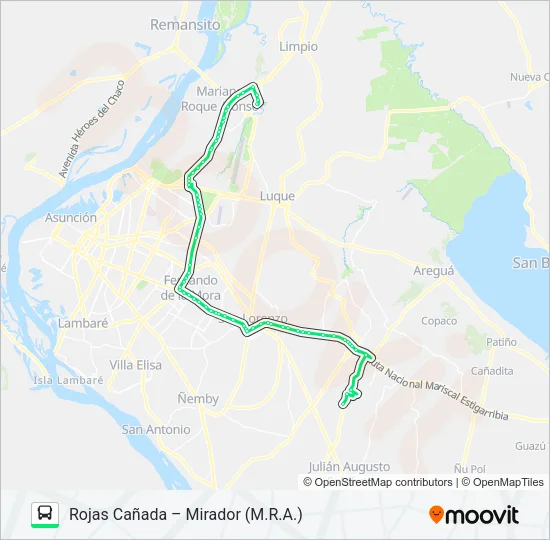 53 Bus Line Map