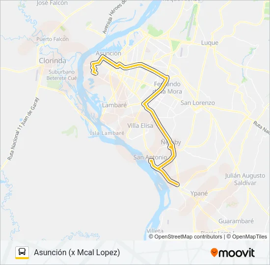 15-3 Bus Line Map