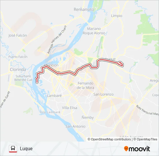 28-1 Bus Line Map