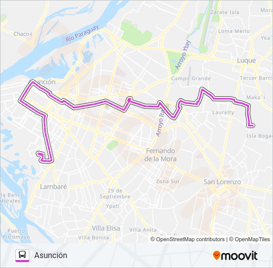 Mapa de 12-3 de autobús