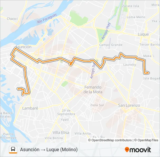 12-3 Bus Line Map