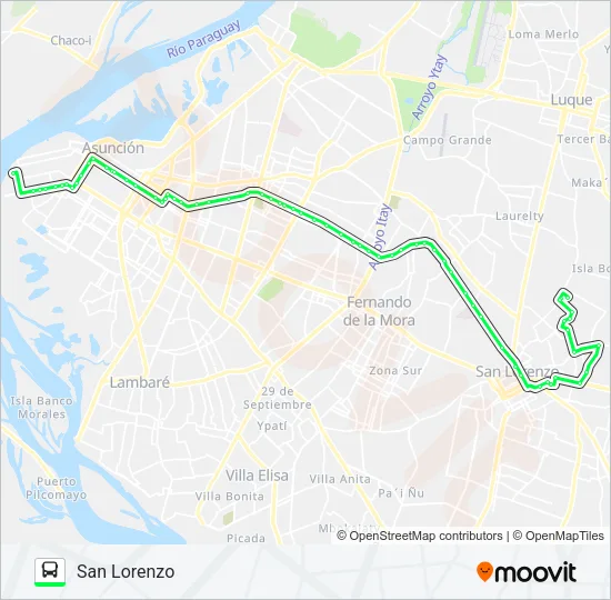 56 C Bus Line Map