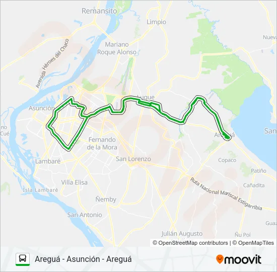 203-2 Bus Line Map