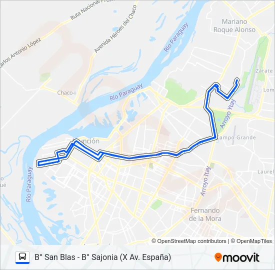 37 B Bus Line Map