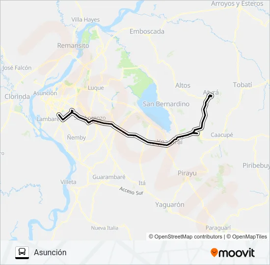 109 Bus Line Map