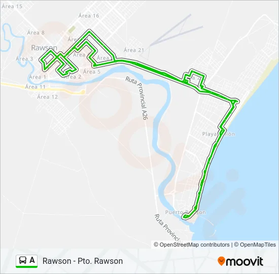 A Bus Line Map