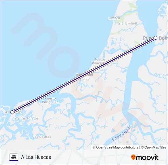 FLUVIAL 4 Ferry Line Map