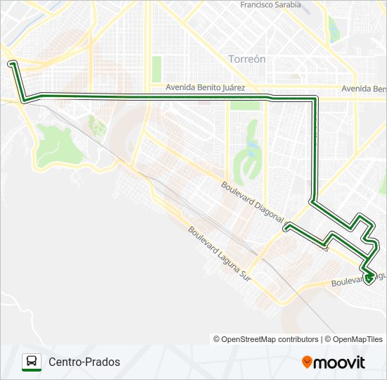 SUR DALIAS Bus Line Map