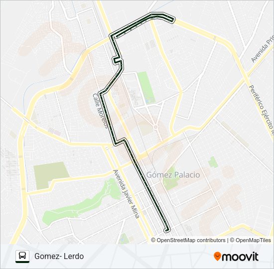 HAMBURGO Bus Line Map