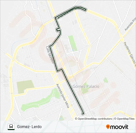 HAMBURGO Bus Line Map