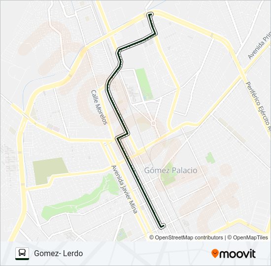 HAMBURGO Bus Line Map
