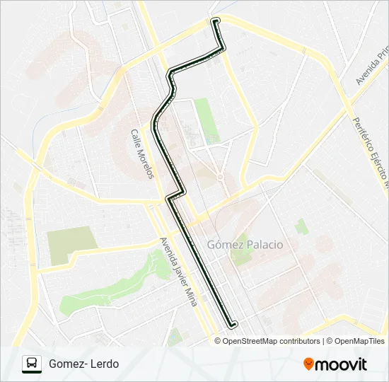 HAMBURGO Bus Line Map