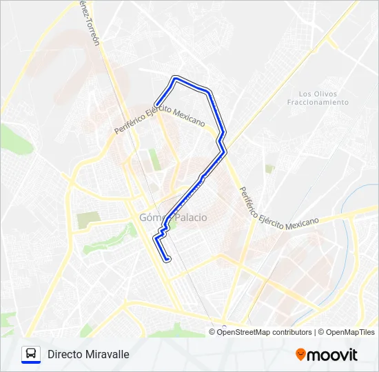 SAN ANTONIO Bus Line Map