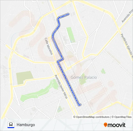 SAN ANTONIO Bus Line Map