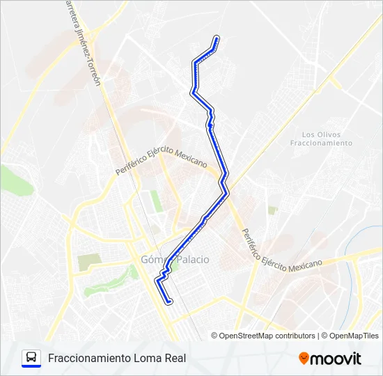 SAN ANTONIO Bus Line Map