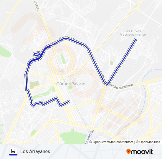 Mapa de SANTA ROSA CHAPALA de autobús