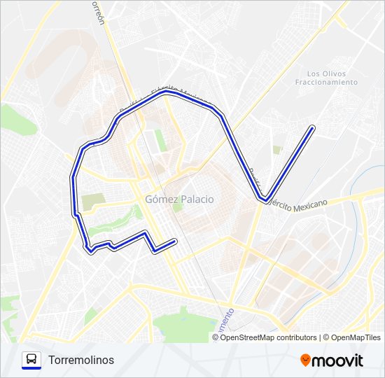 Mapa de SANTA ROSA CHAPALA de autobús