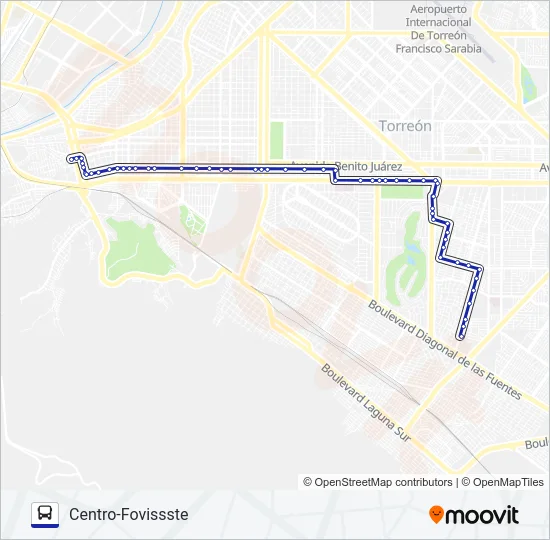 MONTERREAL Bus Line Map