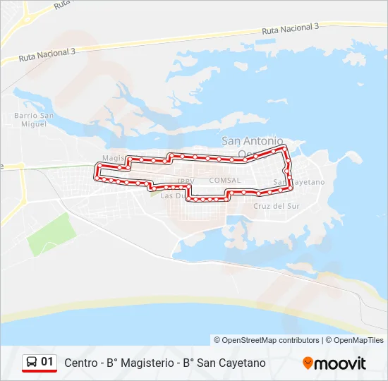 01 Bus Line Map