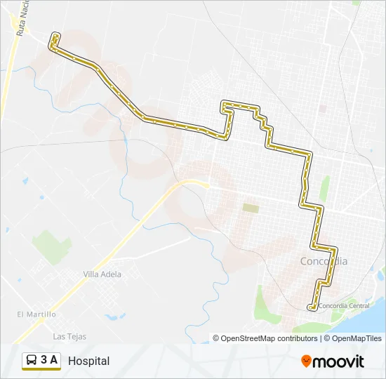 3 A Bus Line Map