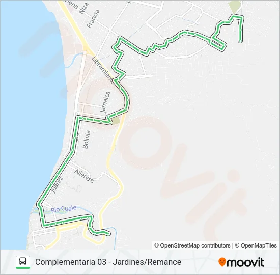 C03 - REMANCE Bus Line Map