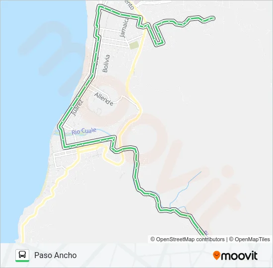 C04 - BUGAMBILIAS Bus Line Map