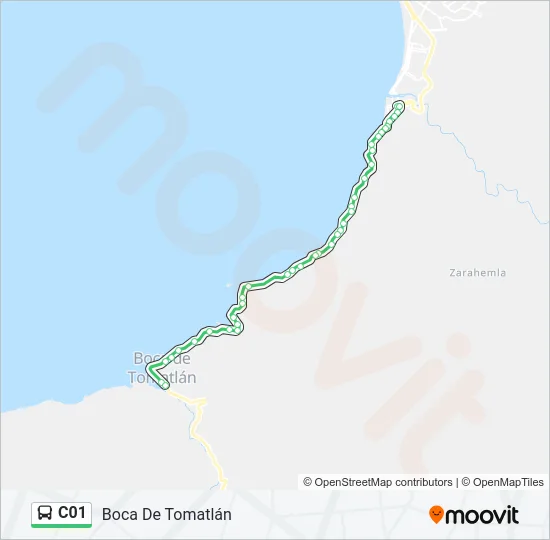 C01 Bus Line Map
