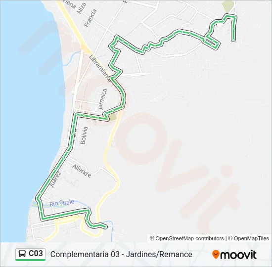 C03 Bus Line Map