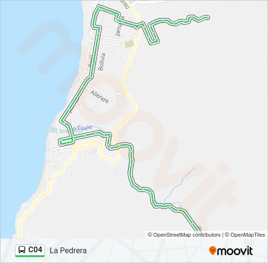 C04 Bus Line Map