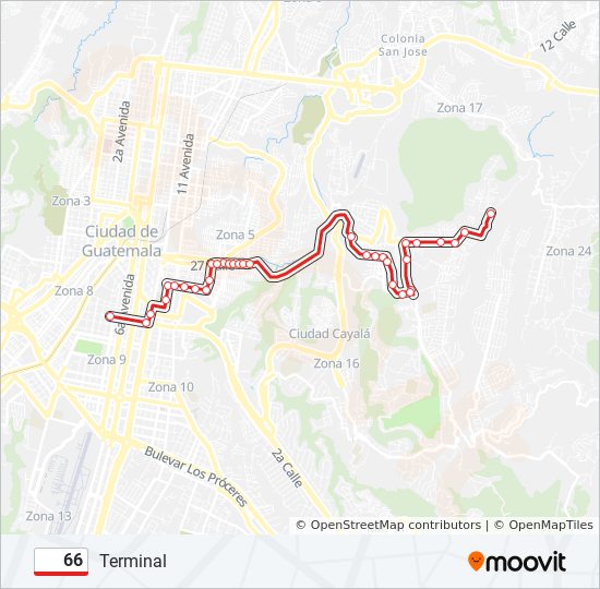 66 Route Schedules Stops Maps Terminal Updated