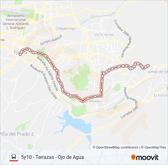 Ruta Sitt Troncal Horarios Paradas Y Mapas Terrazas Del Valle Actualizado 