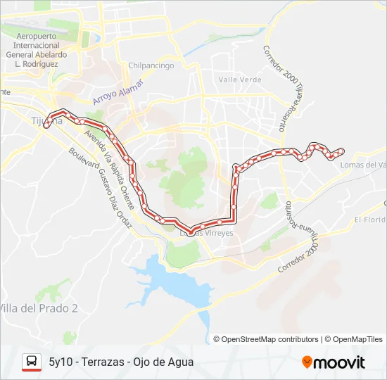 SITT RUTA TRONCAL Bus Line Map