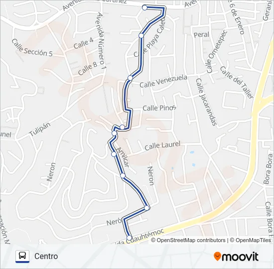 BOCAMAR - MARROQUIN Bus Line Map