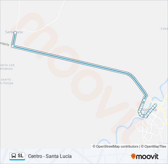 SL bus Line Map