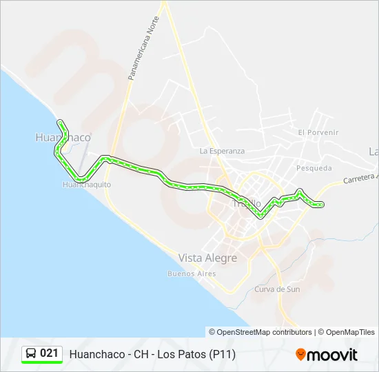 021 Bus Line Map