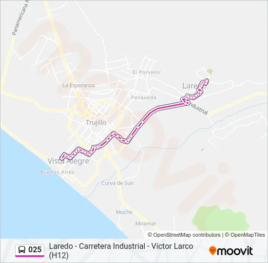 025 Bus Line Map