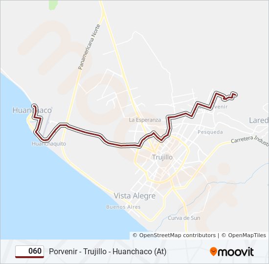 060 bus Line Map